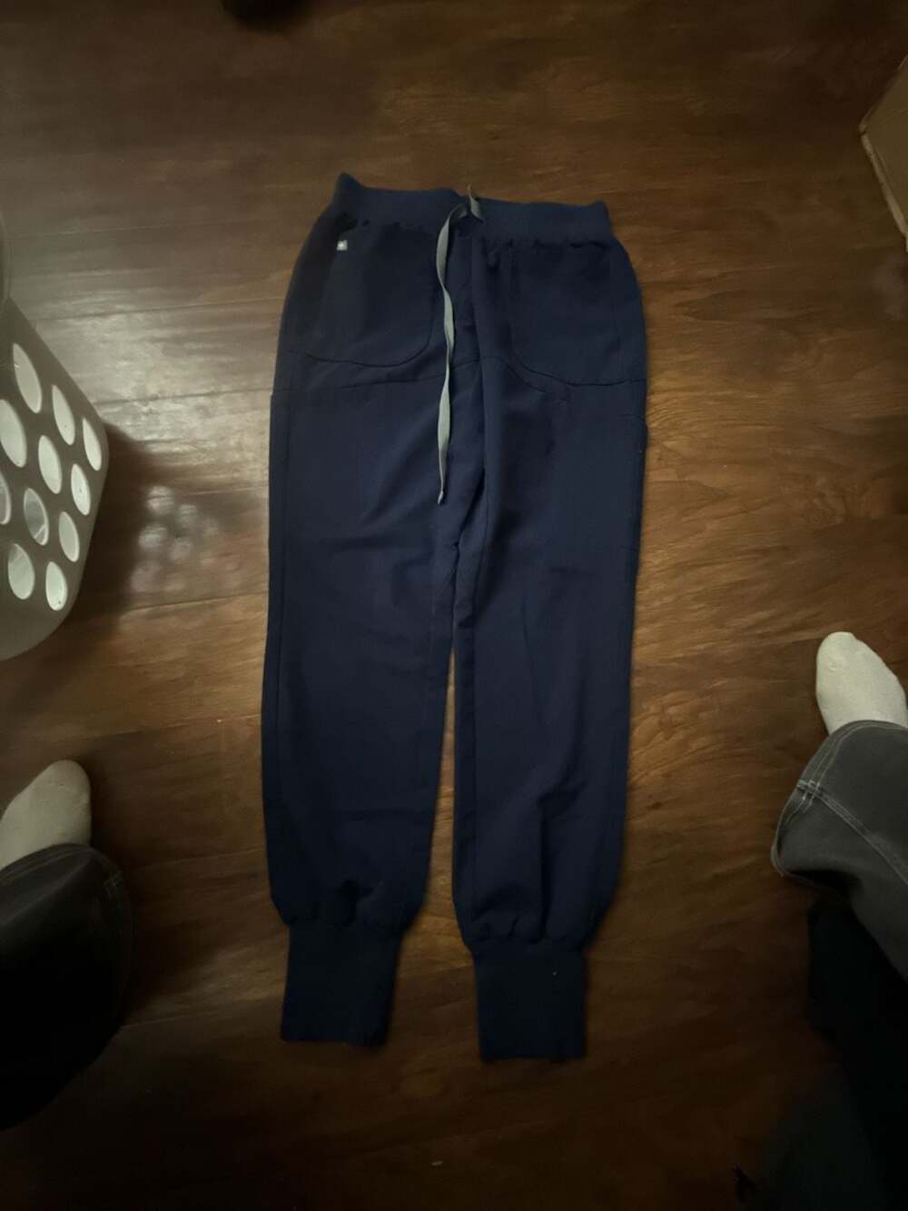 FIGS Technical Collection Women's Navy Blue Zamora Jogger Scrub Pants